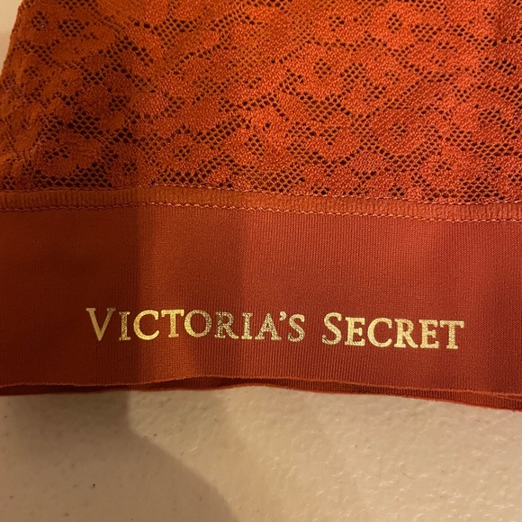 Victoria's Secret Lace Mesh Leopard Print Sports Bra Rust XL NWT Rare Sold Out - Picture 8 of 16